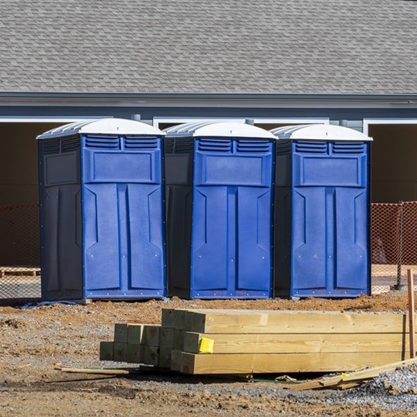 how do i determine the correct number of porta potties necessary for my event in Wetmore
